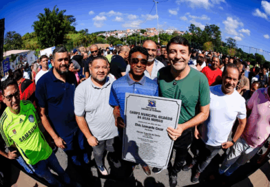 Com medidas oficiais, 6º campo de futebol de Santana de Parnaíba é inaugurado